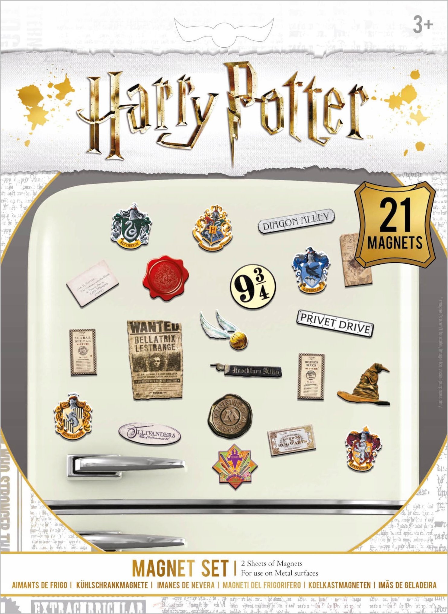 Harry Potter Pyramidint Pyramid (Wizardry) magnet
