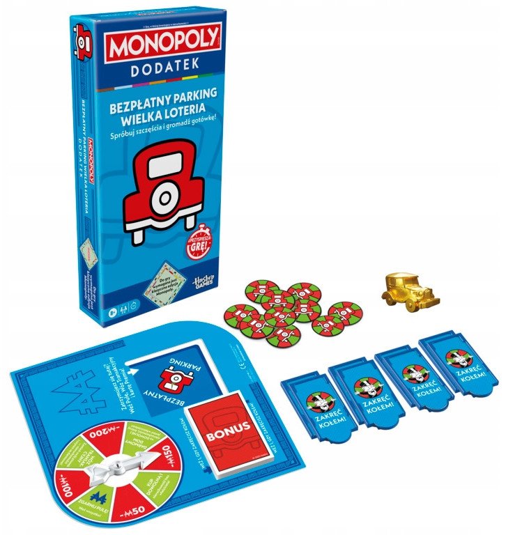 Hasbro HASBRO Monopoly BezpÅatny parking |