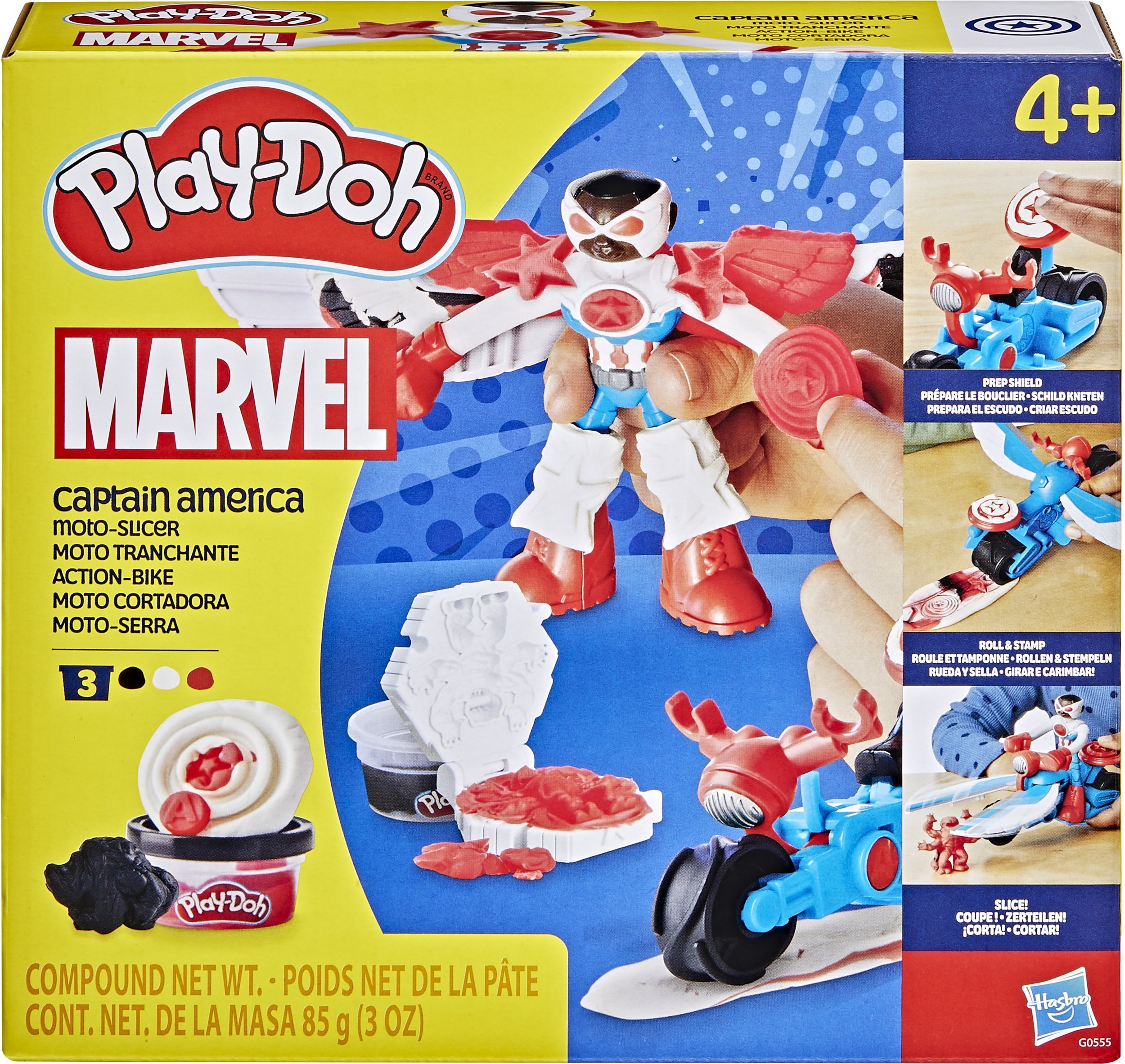 Hasbro Play-Doh Captain America Moto-Slicer |