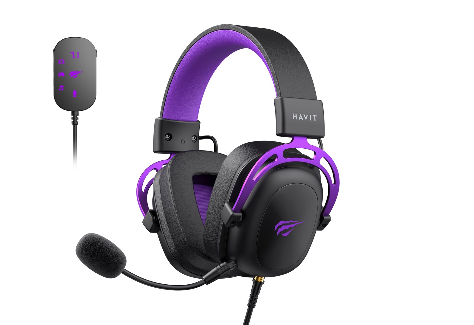 Havit H2002C+U - gaming headphones (black