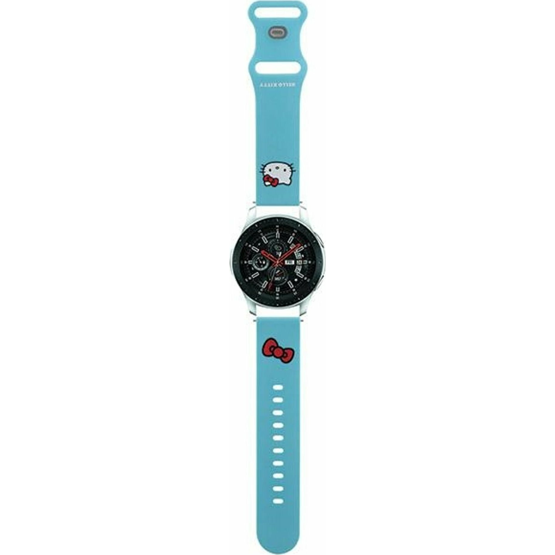 HelloKitty Hello Kitty Pasek  HKUWLSCHBLB Silicone