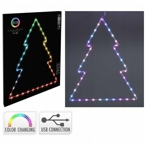 Hellum Decorat LED Christmas Tree 41LED