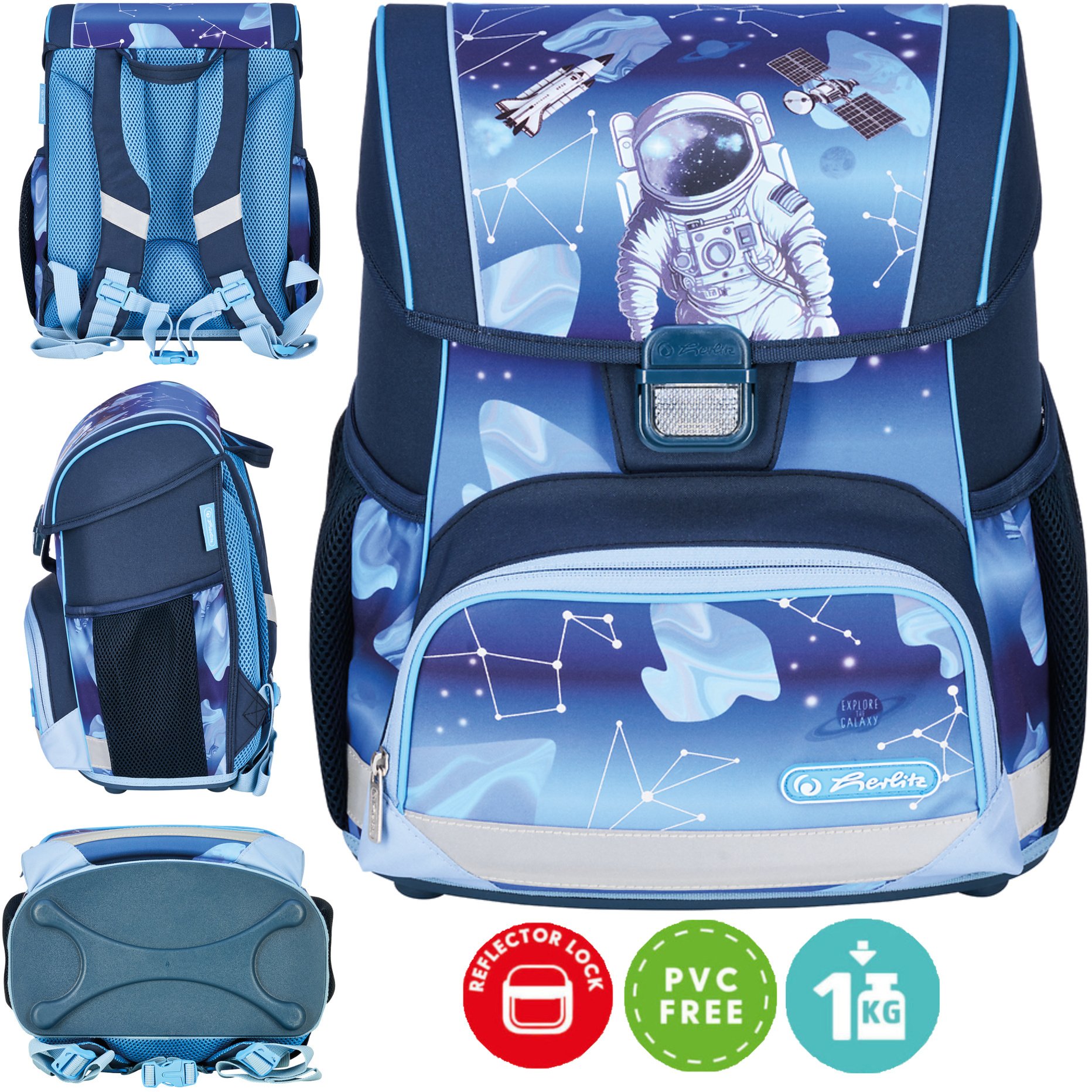 Herlitz Tornister   Loop 6-9kosmonCosmo Explorer |