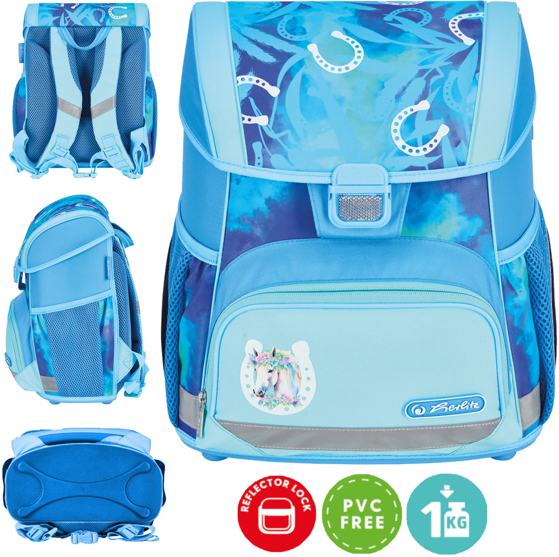 Herlitz Tornister   Loop 6-9 Lucky Horse