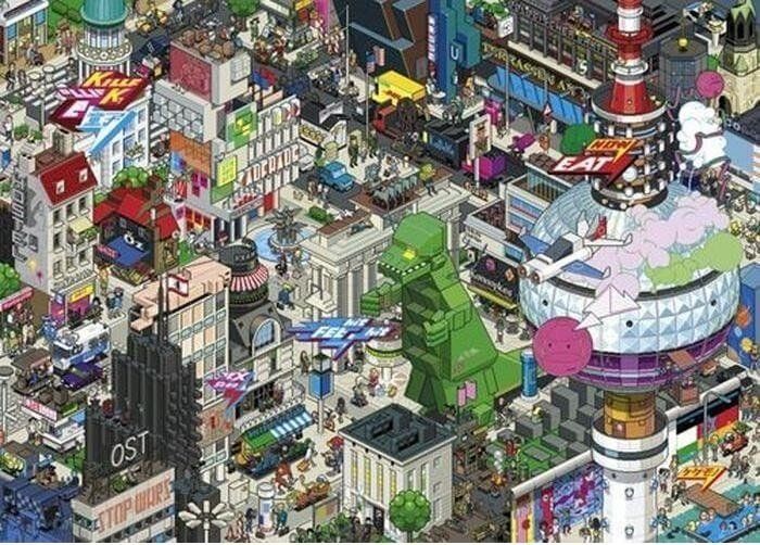 Heye Puzzle 1000  Berlin Quest |