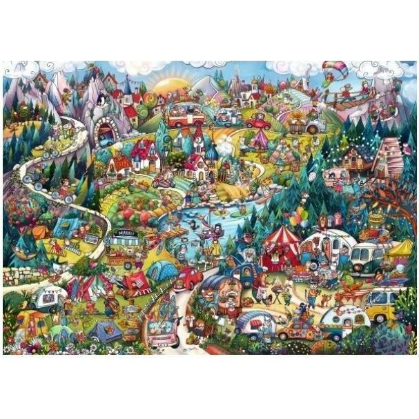 Heye Puzzle 2000  weekend, Rita Bergman