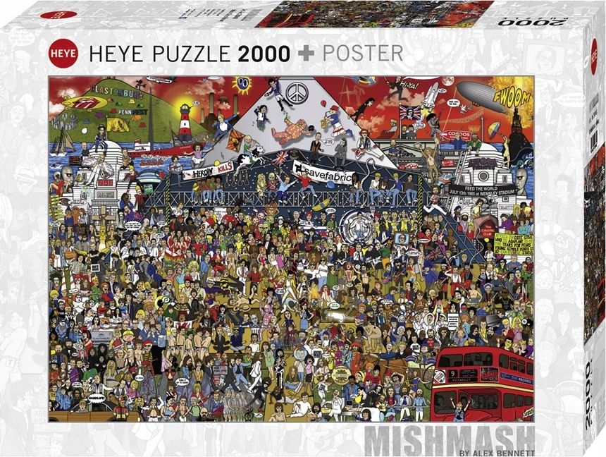 Heye Puzzle 2000  - Historia muzyki