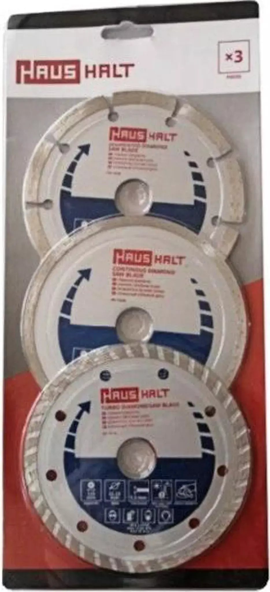 Hikoki DIAMOND SAW BLADE SET 3PCS