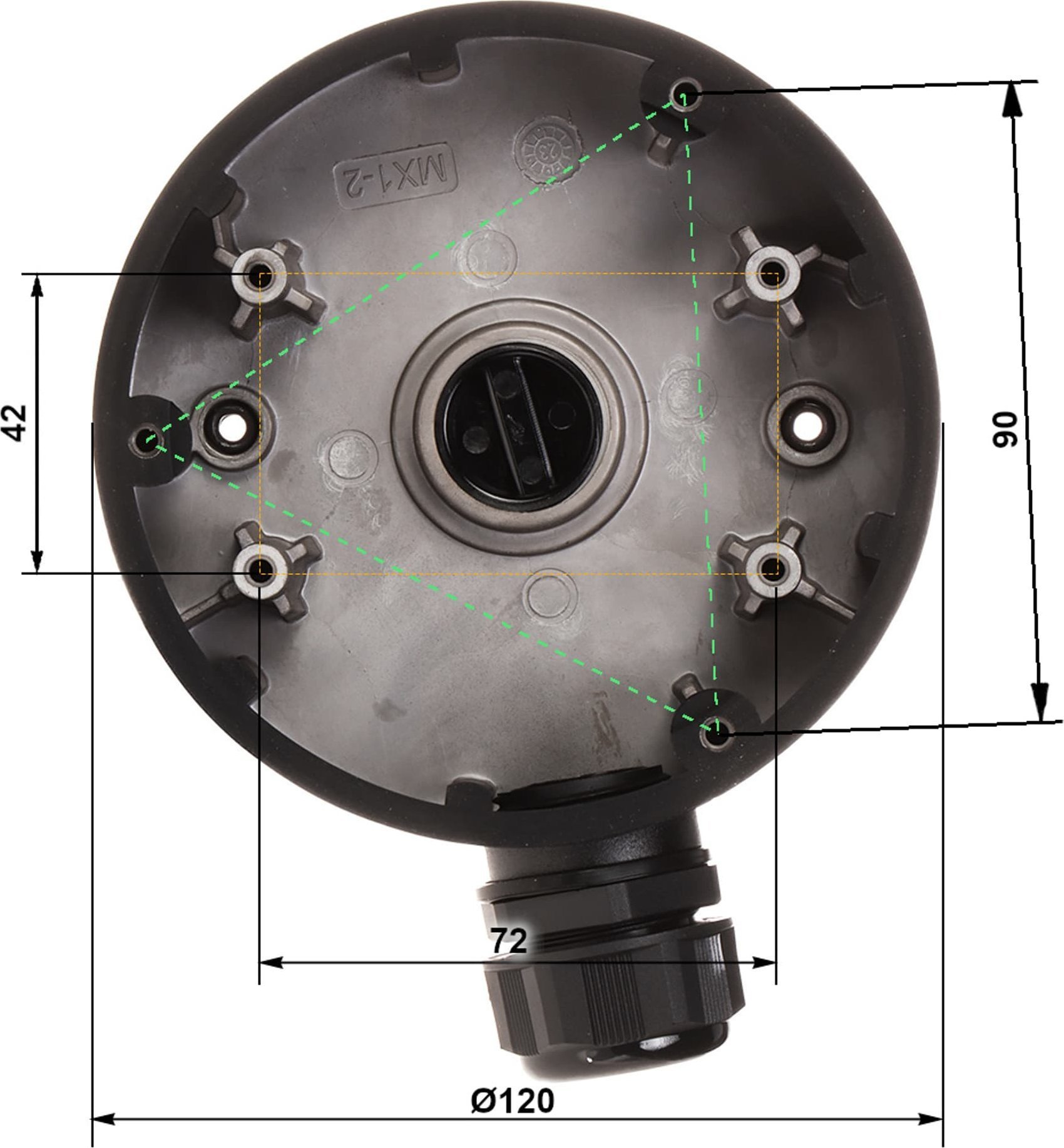 Hikvision  KAMERY DS-1280ZJ-DM46(BLACK) Hikvision | DS-1280ZJ-DM46(BLACK)