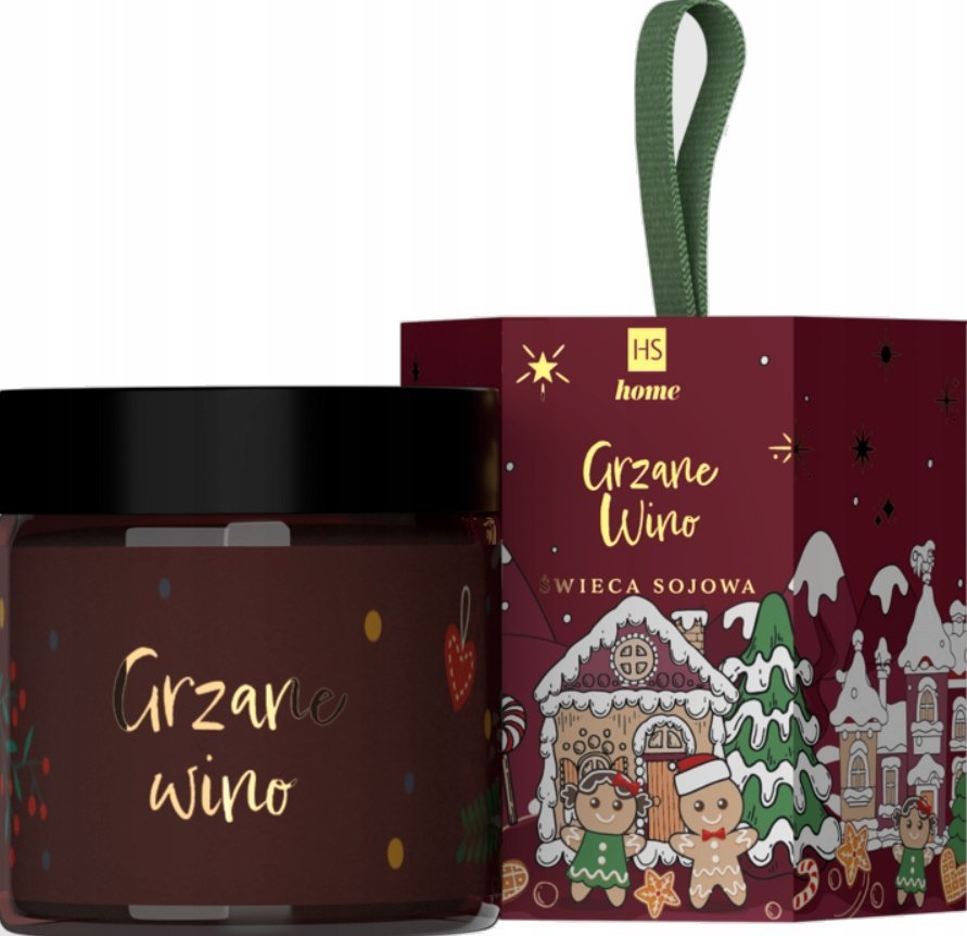 HiSkin HISKIN_Świeca sojowa  Grzaniec 100g |