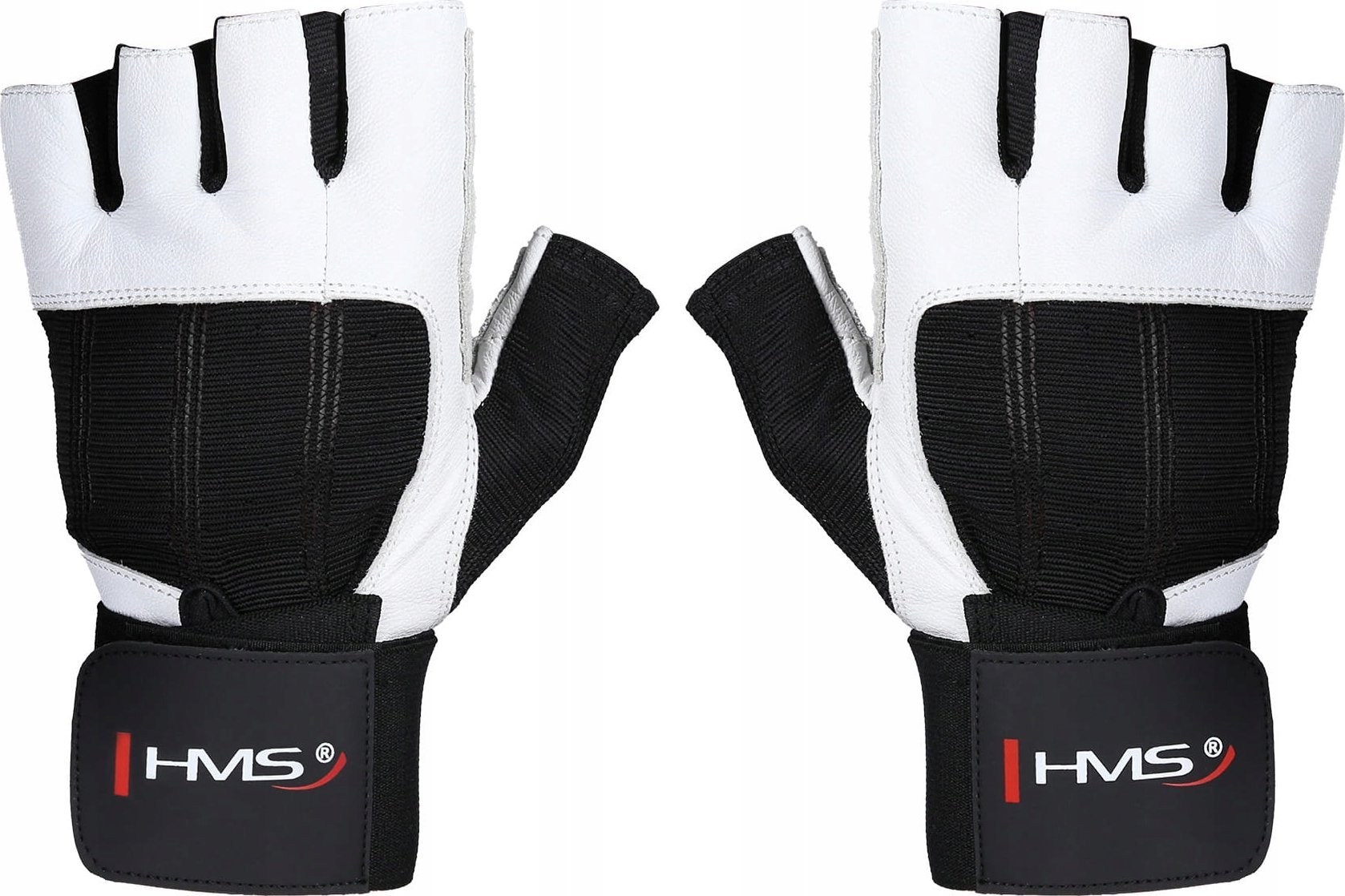 HMS RST04 WHITE-BLACK ROZM. XXL RĘKAWICE