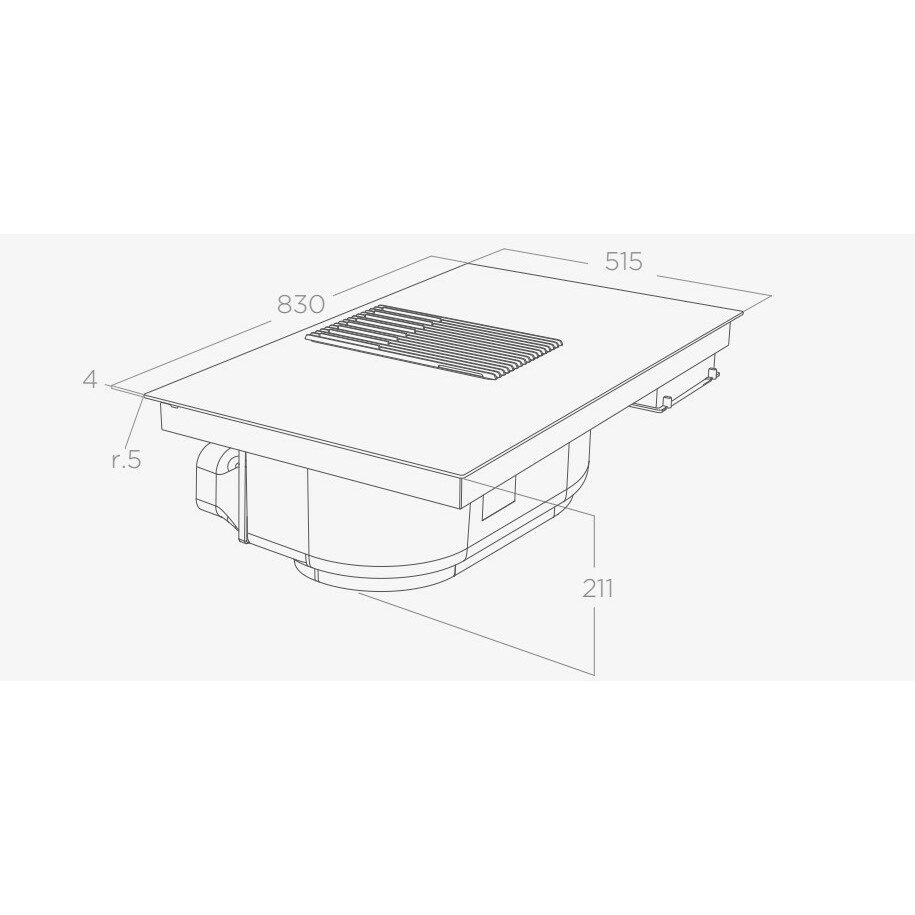 ELICA Hob and Hood (2in1) ELICA