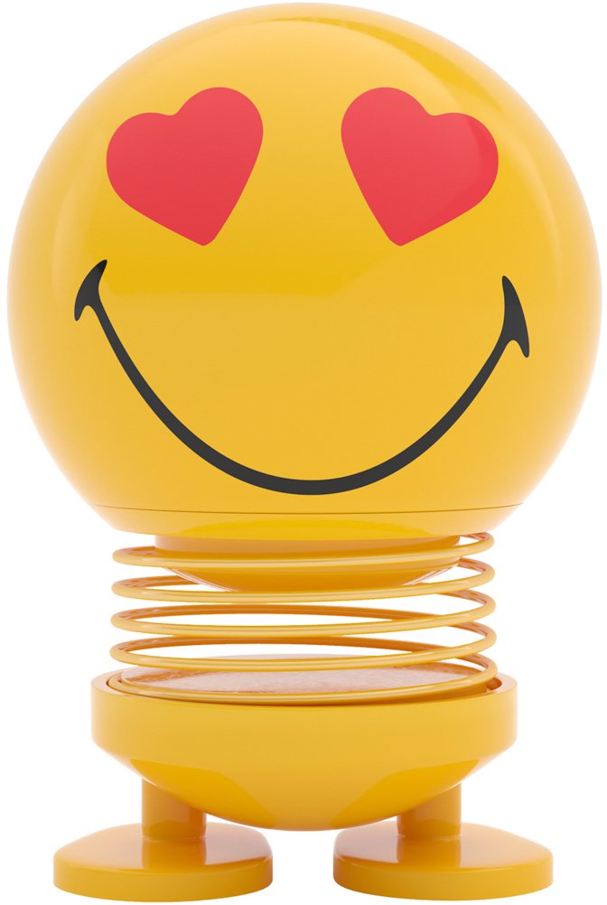 Hoptimist Smiley Love S Yellow (26196)