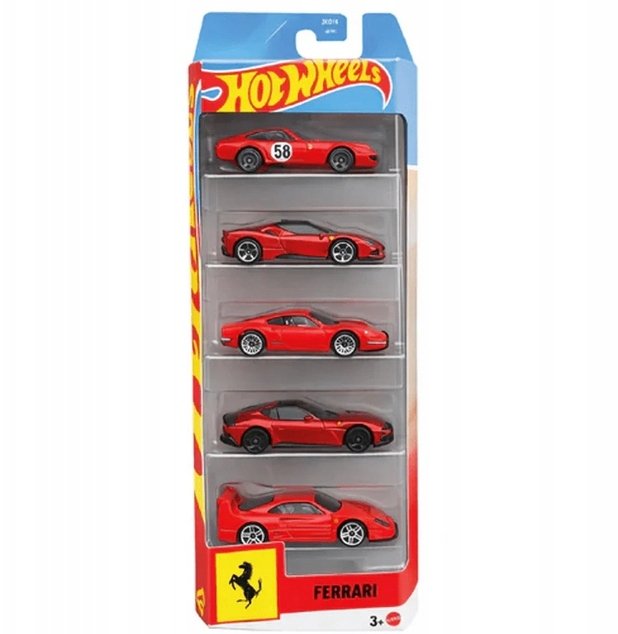 Hot Wheels Ferrari Pięciopak  5 |