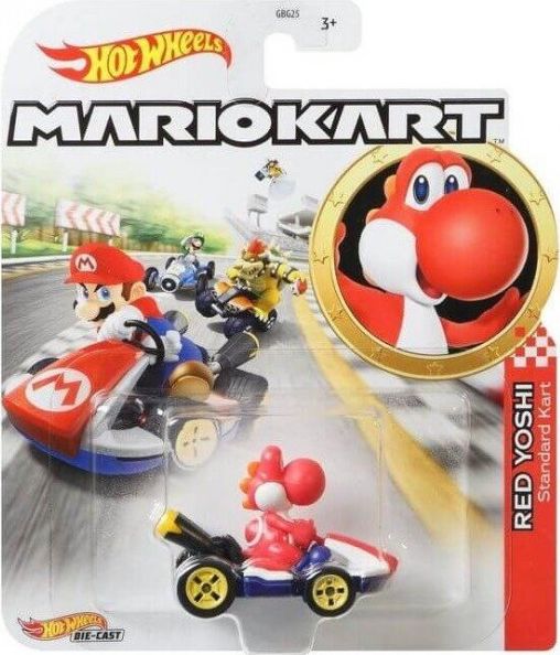 Hot Wheels Mario Red Yoshi |