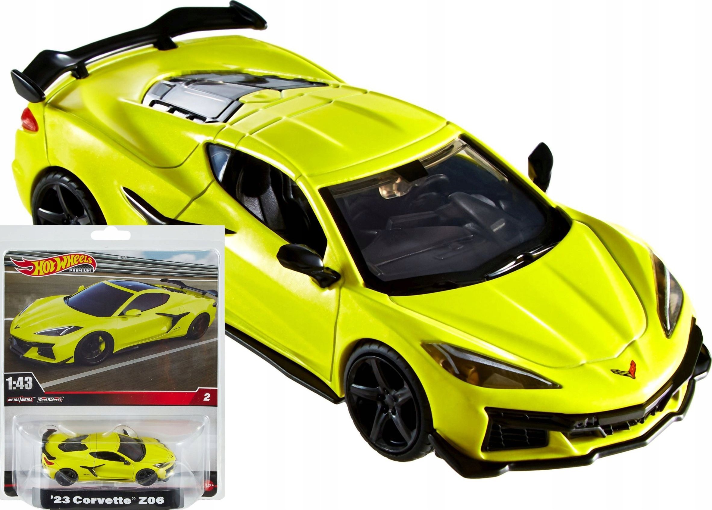 Hot Wheels  Premium 1:43 Corvette |