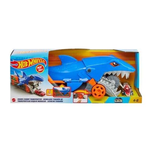 Hot Wheels Transporter rekin + auto
