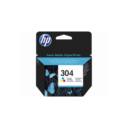 HP 304 Tri-Color Tintes Kārtidžs |