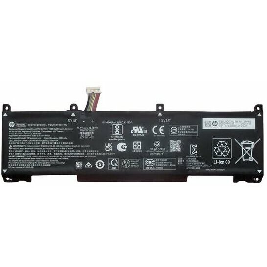 HP Battery 3C42Wh 3.95Ah LI