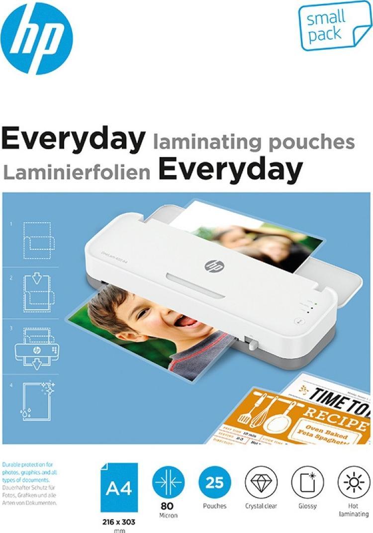 HP Folie laminacyjne Everyday, A4, 80