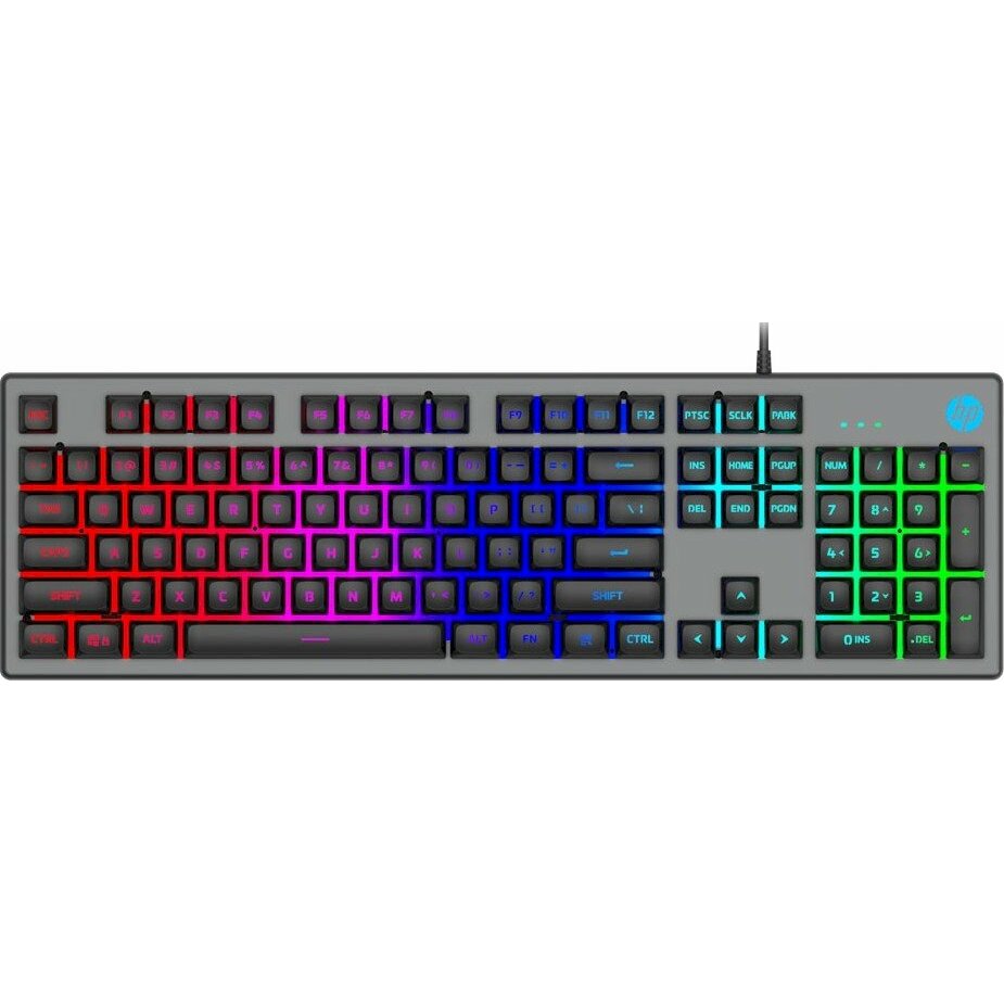 HP K500Y/F USB Spēļu tastatūra RGB