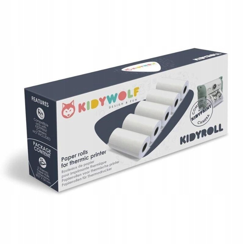 HP Kidywolf Paper Rolls for thermic