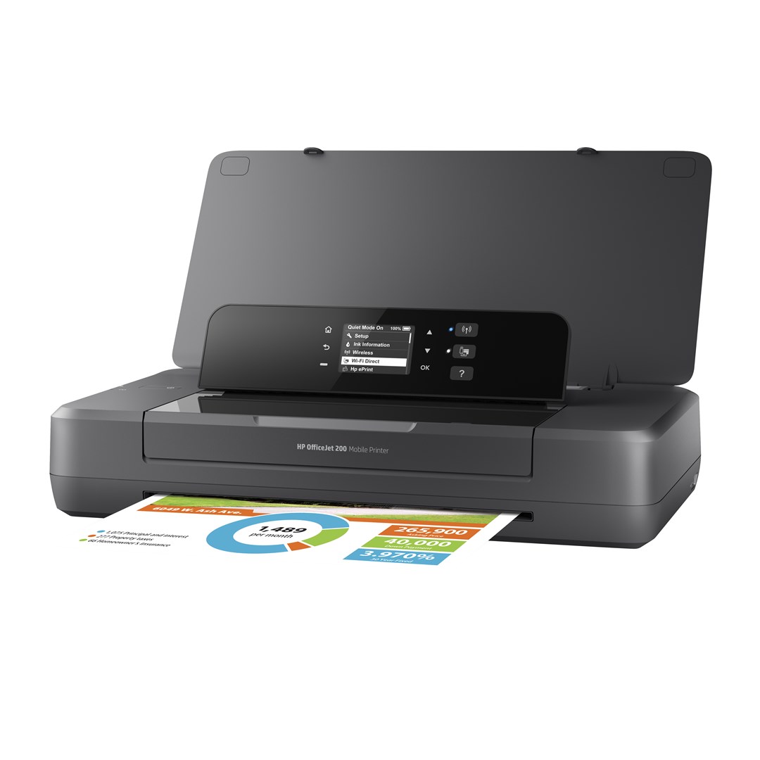HEWLETT-PACKARD HP Officejet 200 Mobile Printer