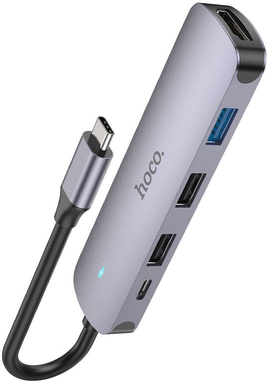 HUB USB Hoco HUB (HDTV+USB 3