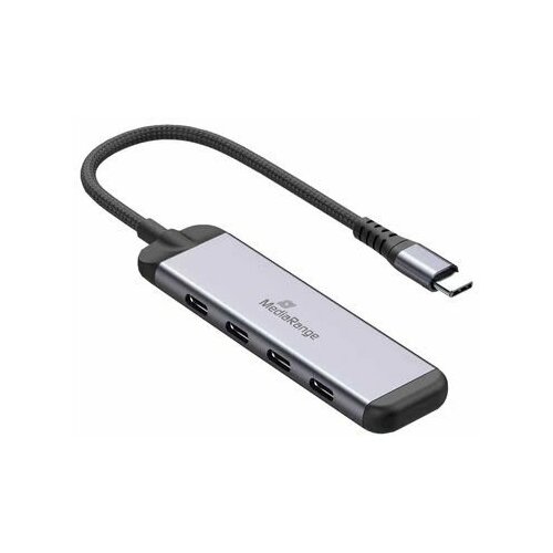 HUB USB MediaRange USB-HUB 4-Port 3x