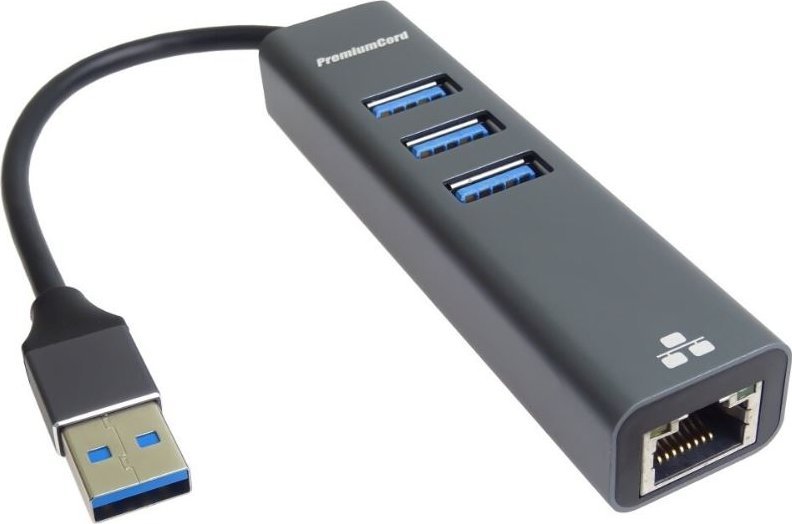 HUB USB PremiumCord PREMIUMCORD Adaptér USB3