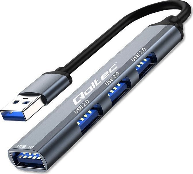 HUB USB Qoltec HUB adapter USB