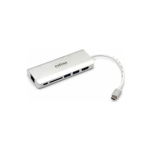 HUB USB Roline dokująca USB C