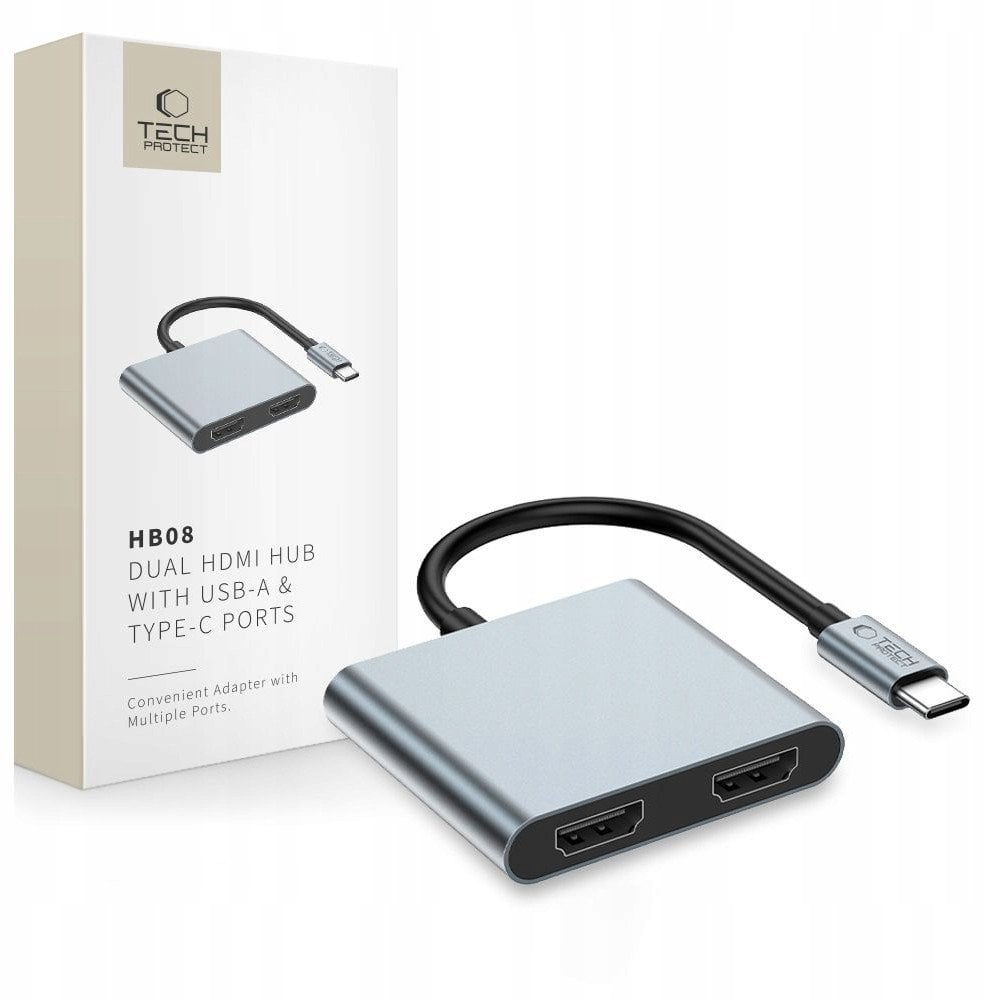 HUB USB Tech-Protect  Tech-Protect HB08 HUB
