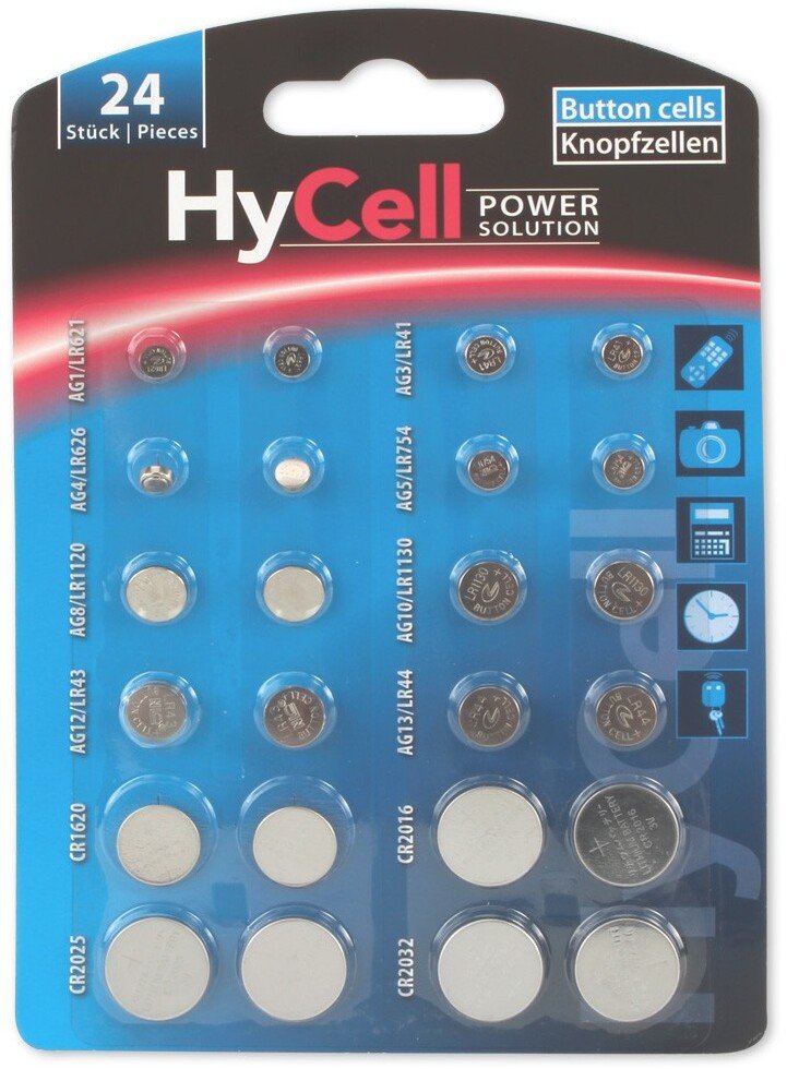 Hycell guzikowych 2x AG 1, AG