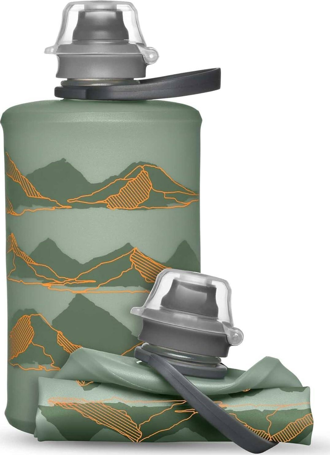 HydraPak Stow Mountain 350ml, Sutro Green