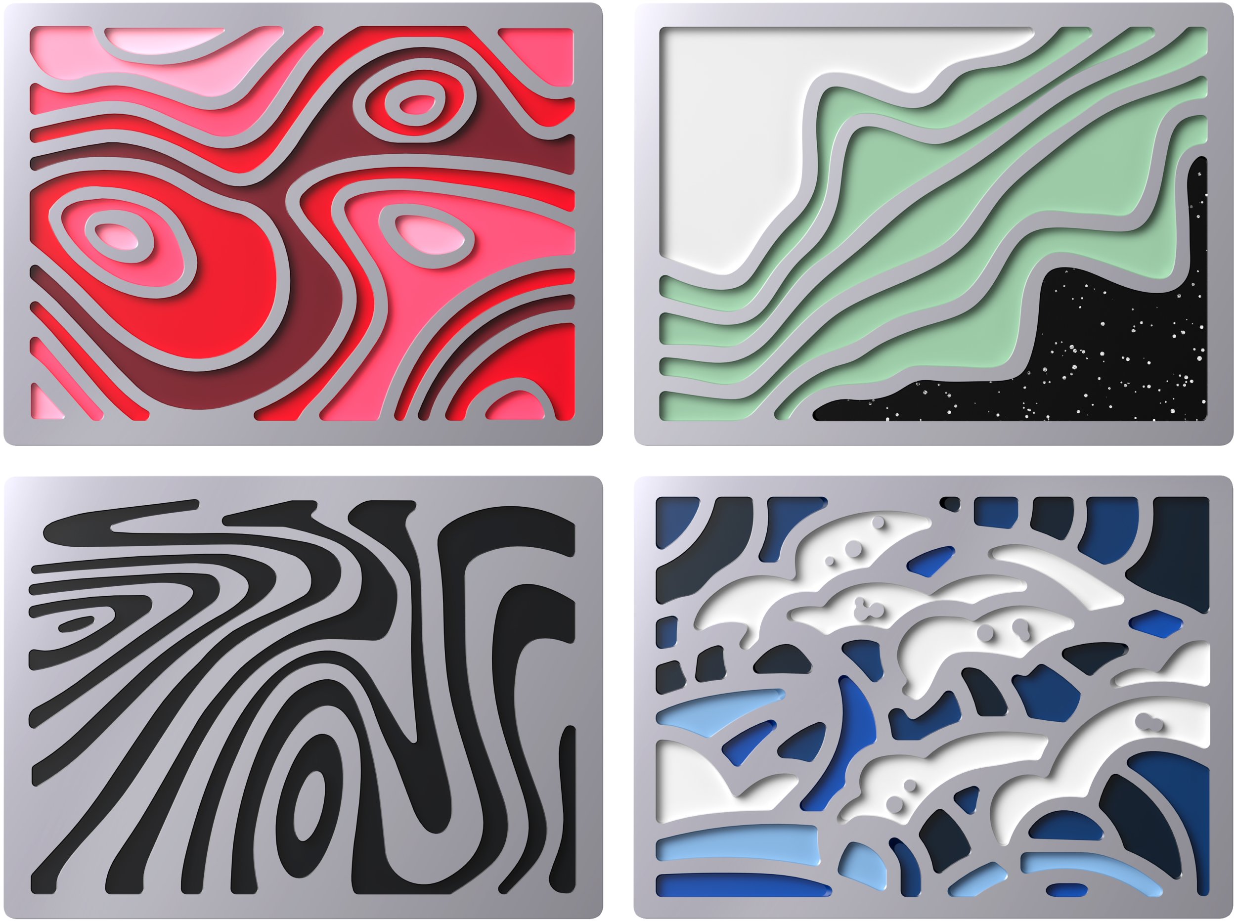 HyperX Abstract Series Magnetic Badge |