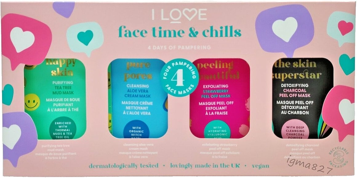 I love Time & Chills Set
