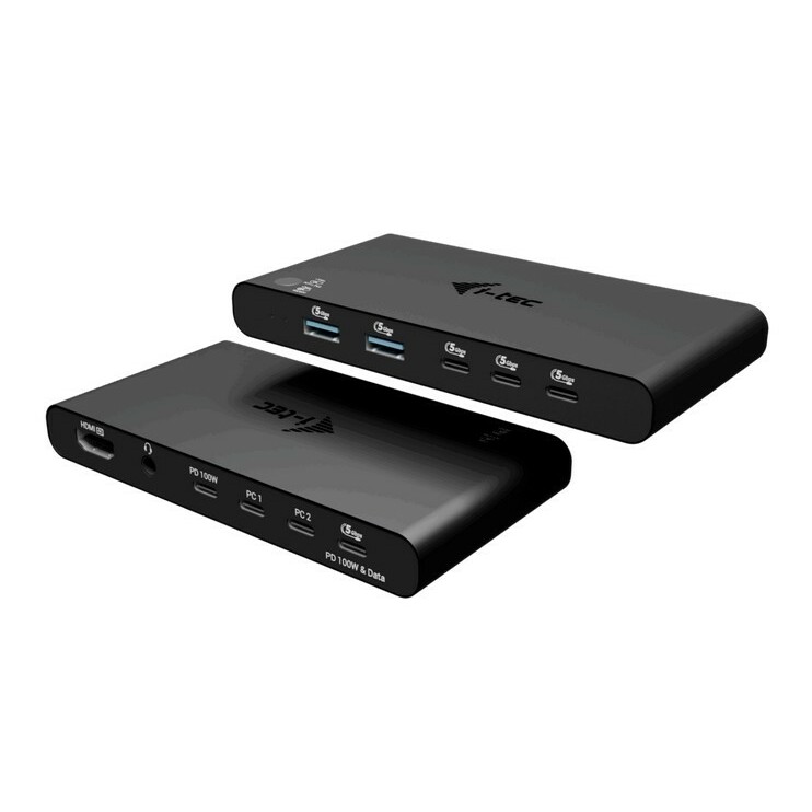 /replikator I-TEC KVM2 hostów USB-C (C31KVMHDMIDOCKPD)