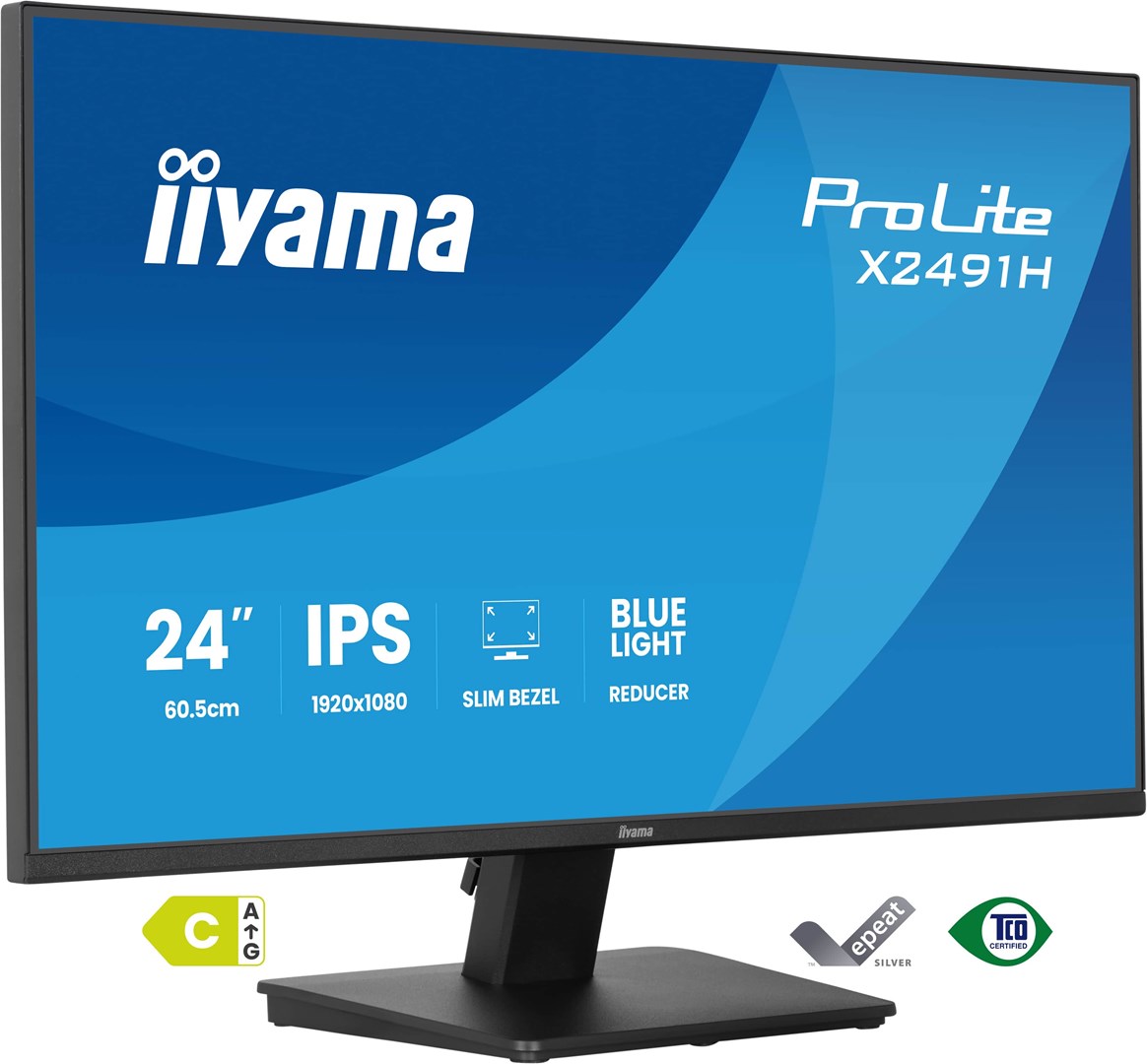 Iiyama ProLite X2491H-B1 computer monitor 60