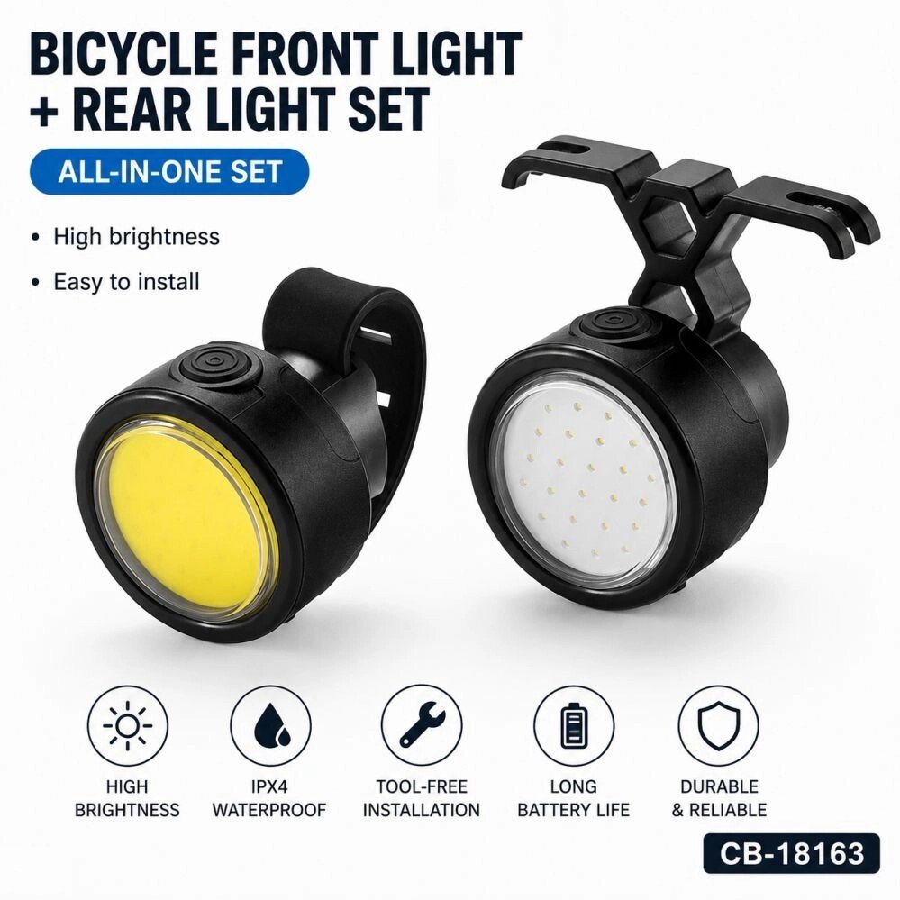 ILike owe 2PCS Bicycle Front &