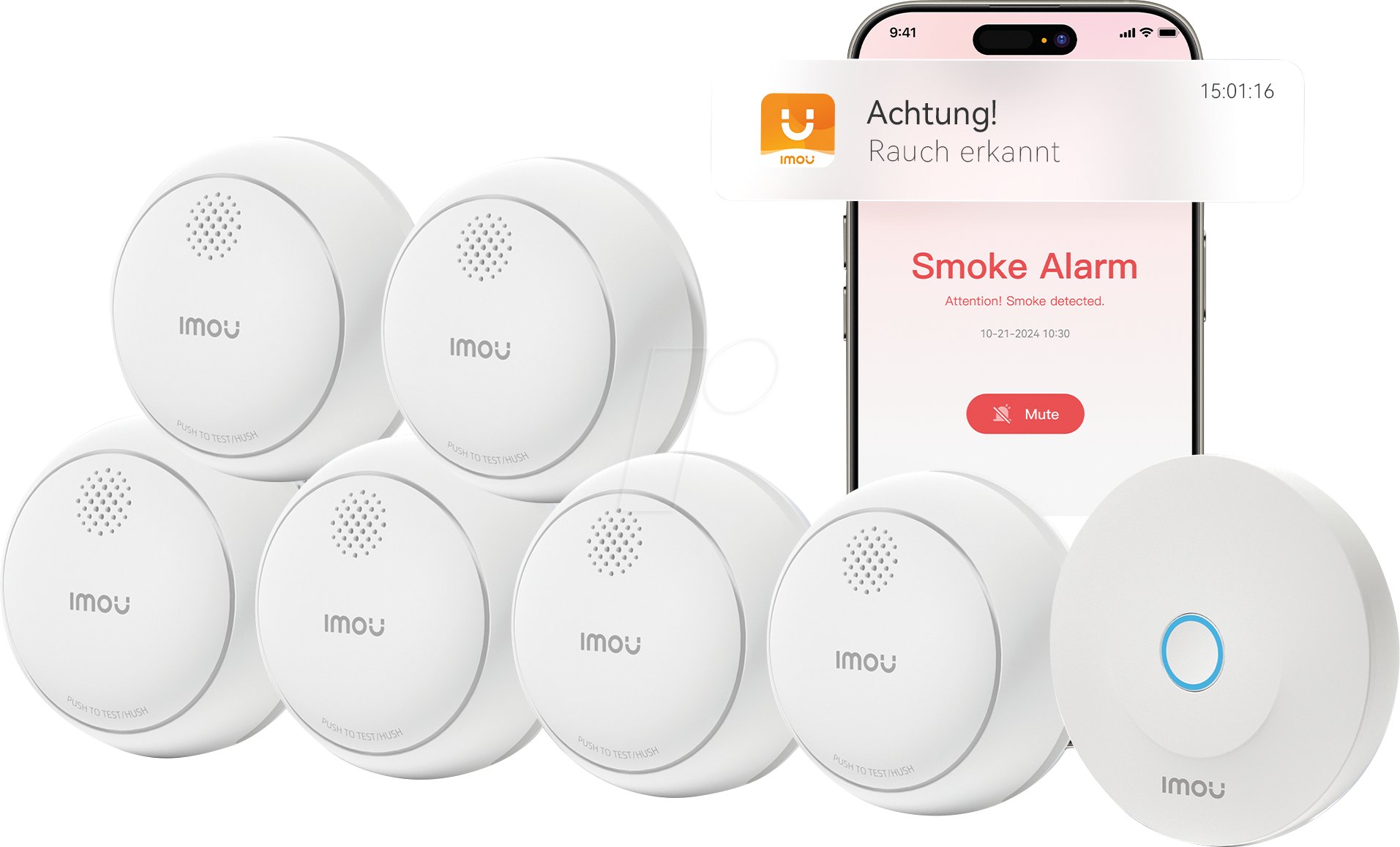 IMOUe Detector KIT-3, Gateway + 6
