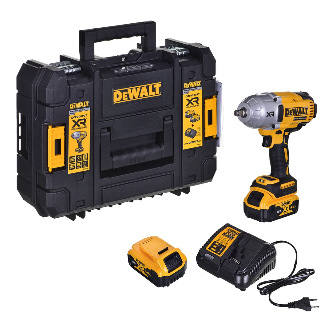 Impact wrench 1/2" 18V 2x5.0Ah