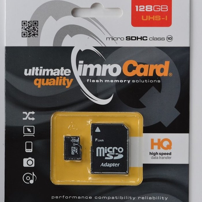 Karta Imro MicroSDHC 128 GB Class