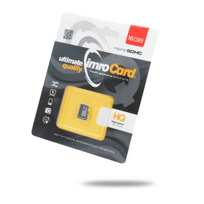 Karta Imro MicroSDHC 16 GB Class