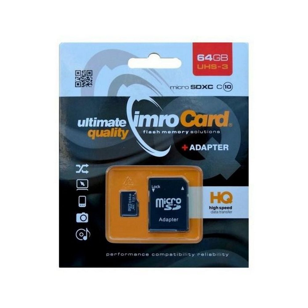 Karta Imro MicroSDXC 64 GB Class