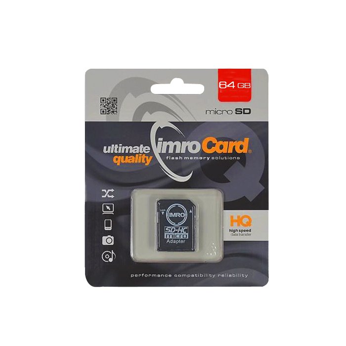 Karta Imro MicroSDXC 64 GB Class