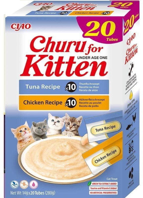Inaba Foods INABA CAT CHURU KITTEN