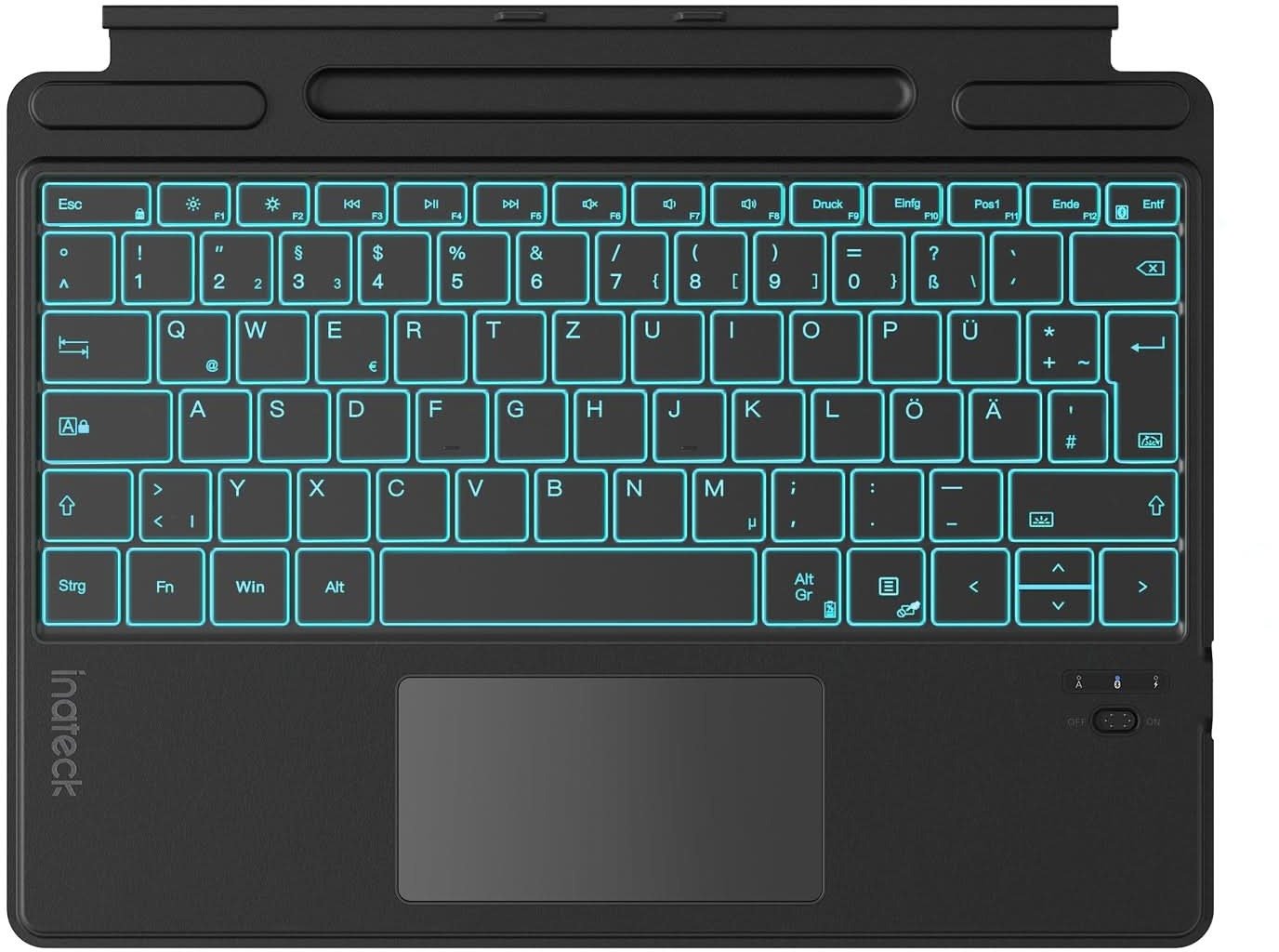 Inateck KB05114 Qwertz Bluetooth  (KB05114_BLACK) |