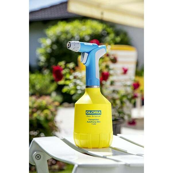 Indesit GLORIA AutoPump Mini, Blue, Yellow