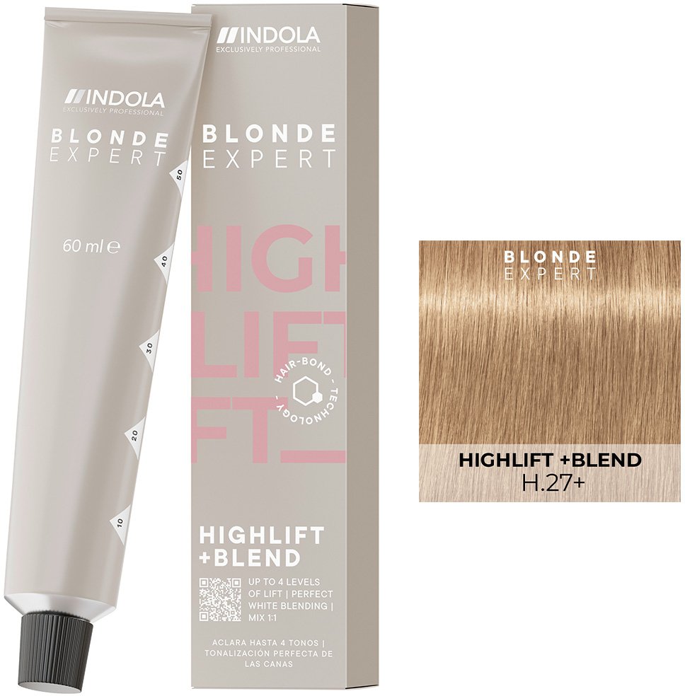 Indola Blond expert highlift+blend h.27+
